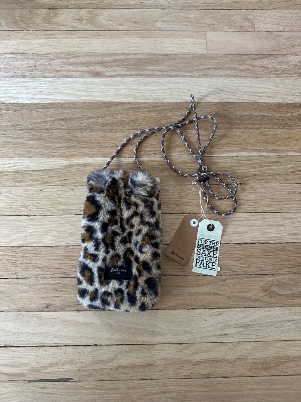 Bellerose leopard phone purse